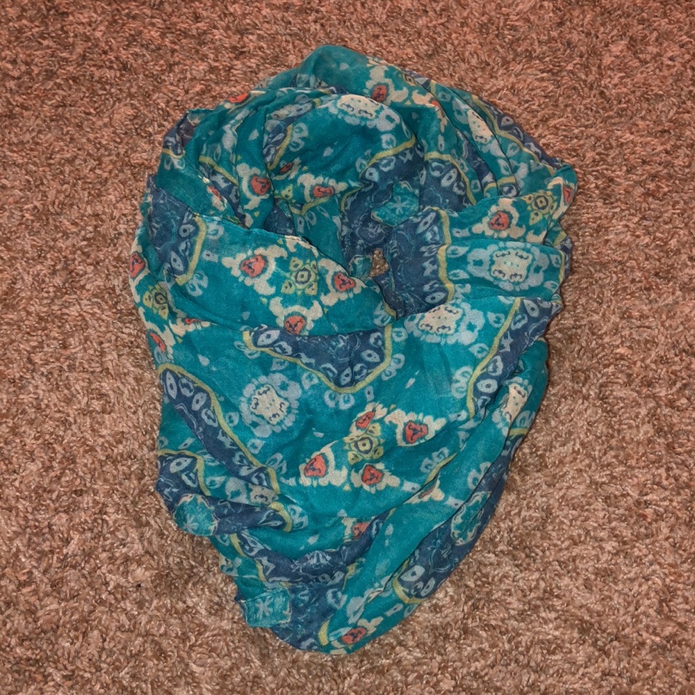 Blue Scarf